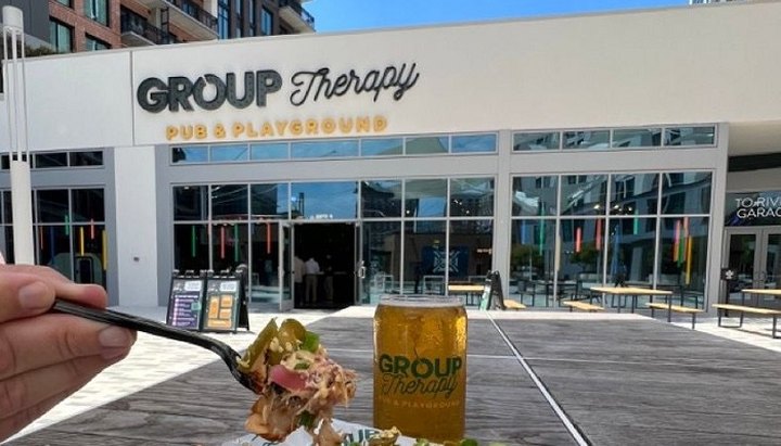 Have A Blast At An Adult Playground With Irresistible Games And Delicious Food At Group Therapy Pub & Playground In South Carolina