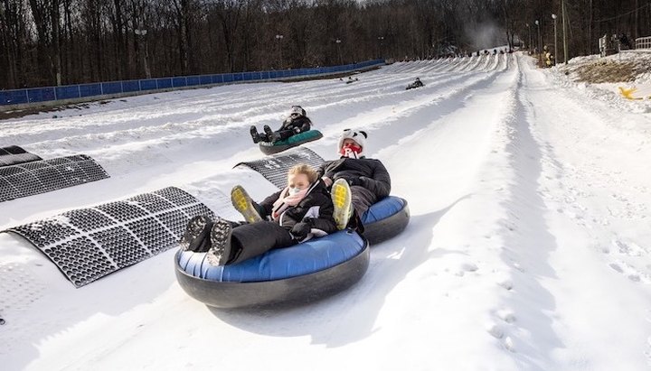 Race Down More Than 15 Snow Tubing Lanes At Campgaw Mountain In New Jersey