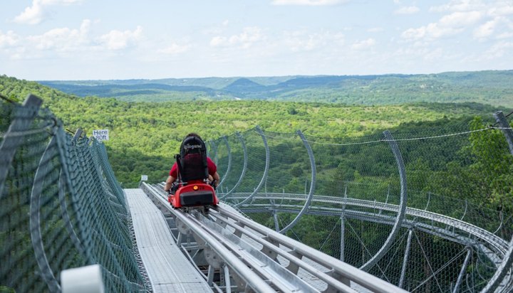 You'll Reach Speeds Of More Than 25 MPH On Missouri's Epic Mountain Coaster