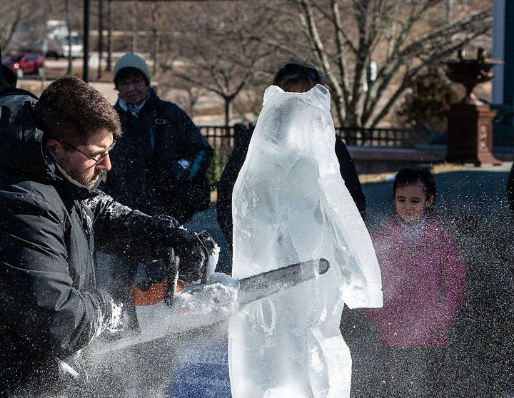 Marvel At Ice Sculptures, Reindeer, And More At Connecticut's Wintertide Festival This February
