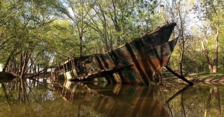 haunted asylum in louisville ky An Abandoned Ship That Once Welcomed Madonna Has Sat In A Kentucky Creek For Over 30 Years