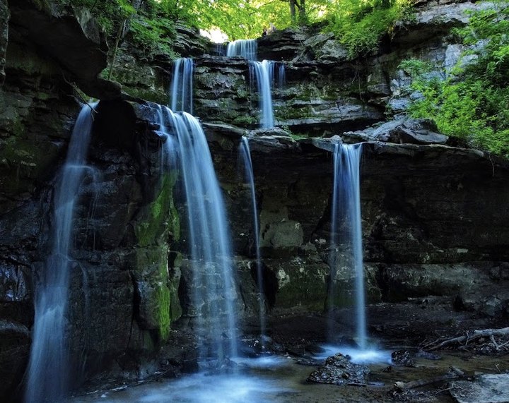 Take This Easy Trail To An Amazing Triple Waterfall In Minnesota
