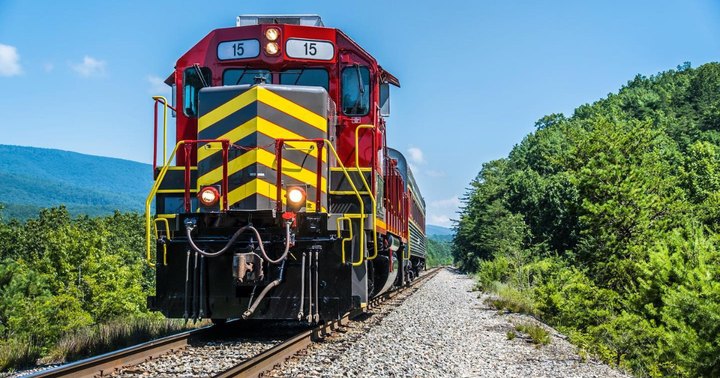Enjoy A Scenic Train Ride And Have A Meal At A Converted Railroad Depot In Virginia