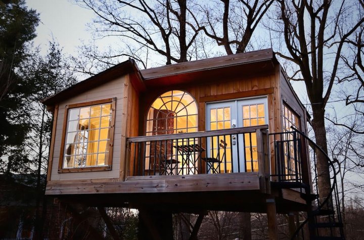 There's A Treehouse Airbnb In Maryland And It's Just Like Spending The Night In An Enchanted Forest