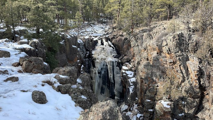 The Sycamore Rim Trail In Arizona Transforms Into An Ice Palace In The Winter