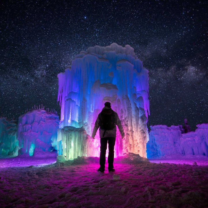 The Little-Known Park In New York That Transforms Into An Ice Palace In The Winter