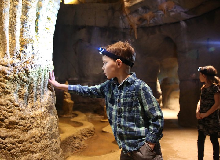Go On A Subterranean Adventure In The Cave, A Two-Level, Indoor, 500-Foot Limestone Cave In This Ohio Museum