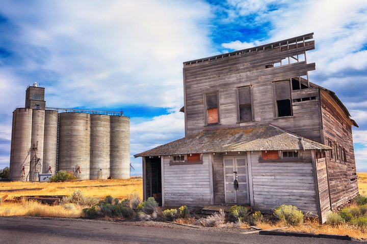 This Fascinating Oregon Ghost Town Has Been Abandoned And Reclaimed By Nature For Decades Now
