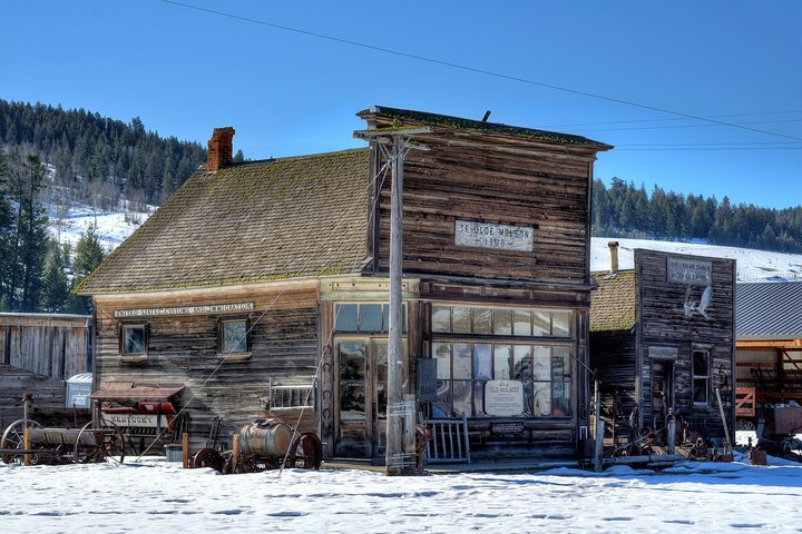 This Historic Washington Ghost Town Is Home To An Outdoor Museum