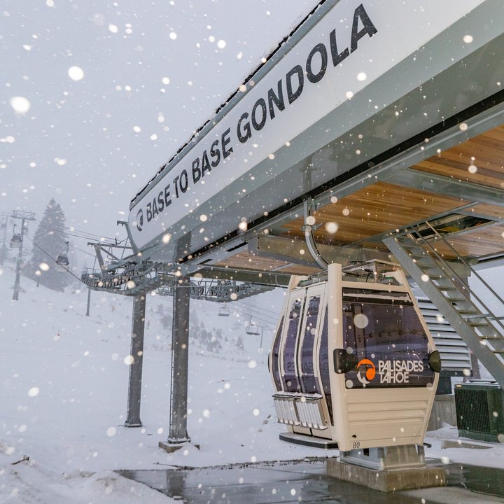 Northern California Has A Brand New Gondola Connecting Two Major Ski Resorts