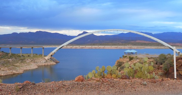 The Scenic Drive To Roosevelt Dam In Arizona Is Almost As Beautiful As The Destination Itself