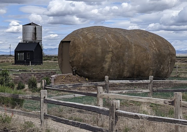 Spend The Night In An Airbnb That's Inside A Potato Right Here In Idaho