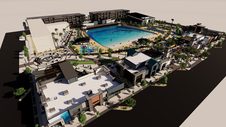 Glendale Mattel theme park joins planned Crystal Lagoons water park