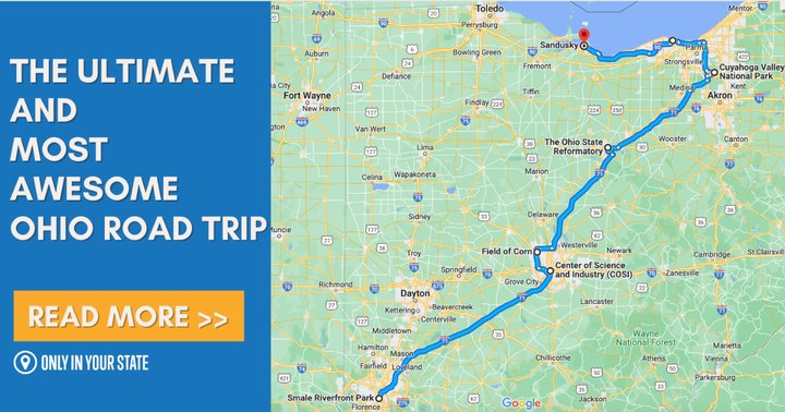 Getting There Is Half The Fun In This Awesome And Super Scenic Ohio Road Trip