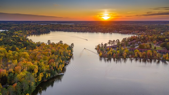 Teeming With Adventure, There Are Actually 28 Bodies Of Water On The Eagle River Chain In Wisconsin