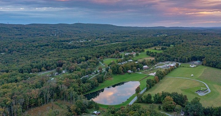 The Most Epic Resort Campground In New Jersey Is An Outdoor Playground With A Pool, Petting Zoo, Wagon Rides And More