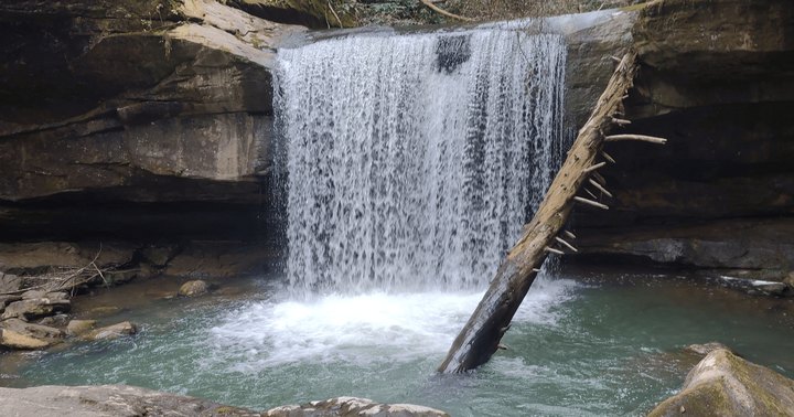 This Hidden Swimming Hole With A Waterfall In Kentucky Is A Stellar Summer Adventure