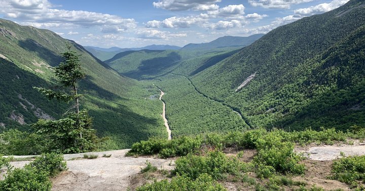 The New Hampshire Trail With A Cascade And Overlook You Just Can't Beat