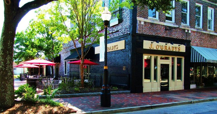 With A Stunning Patio And Sports Memorabilia Galore, J. O'Gradys Is A Must-Visit South Carolina Restaurant