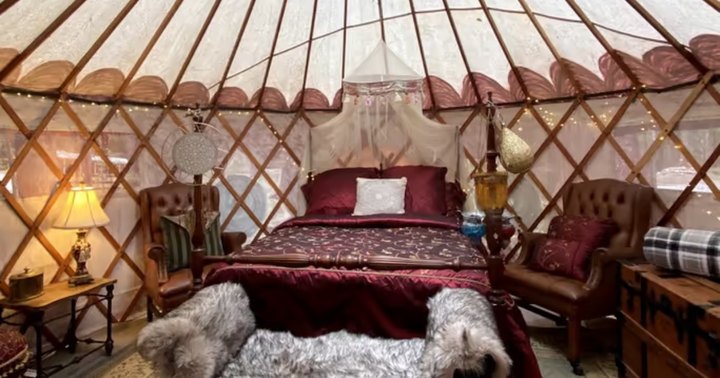 You'll Find A Luxury Glamping Spot In Eatonton, Georgia, It's Ideal For Winter Snuggles And Relaxation