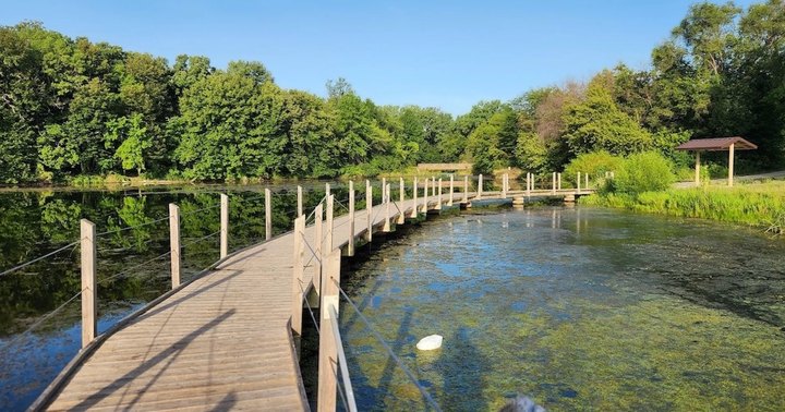 A Peaceful Escape Can Be Found Along The Fort Des Moines Nature Trail In Iowa