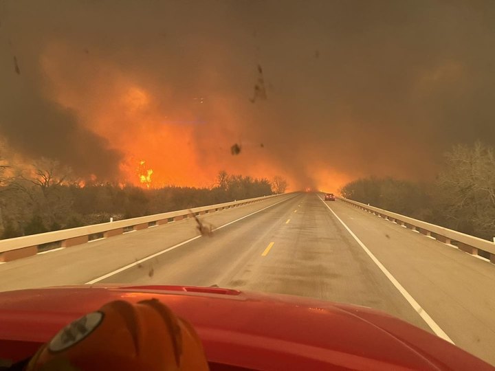 Wildfires Sweep Through The Texas Panhandle - Including The Largest In State History