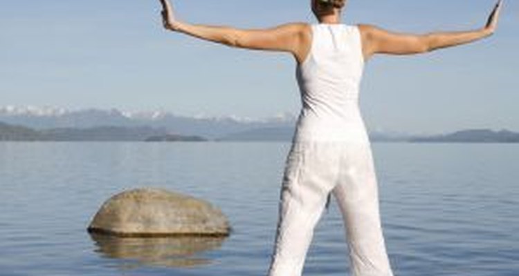 Some yoga moves can help relieve tension headaches.