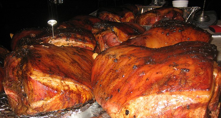 Pork shoulders