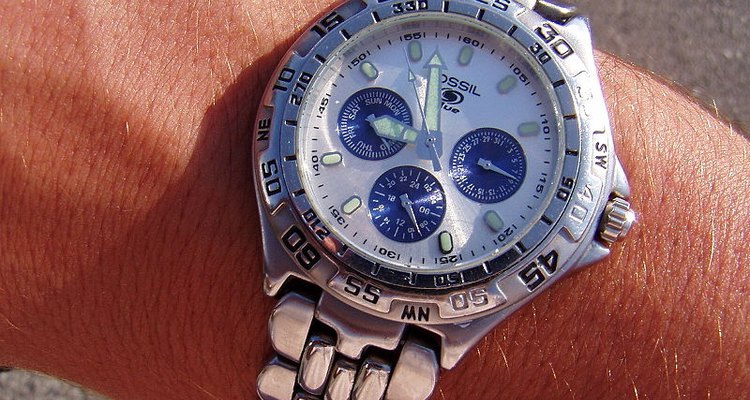 A classic Fossil watch.