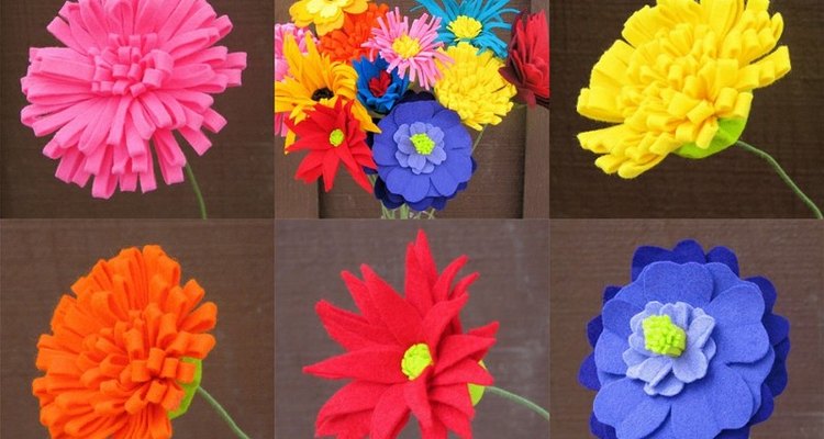 You can create various types of flowers.