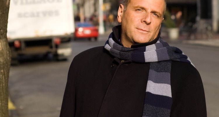 Scarves are a great way to layer.