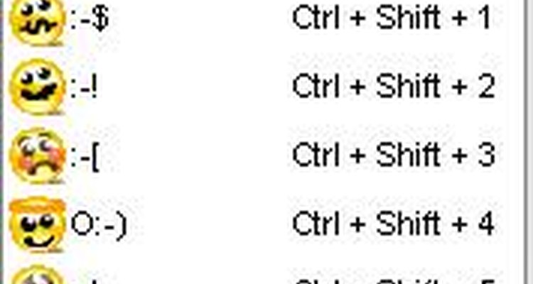You can easily insert a smiley face into your e-mail or message.