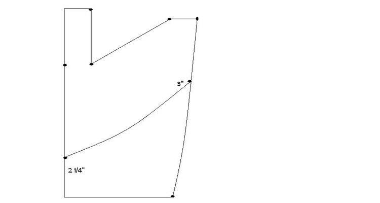 Crease along the curve, don't cut.