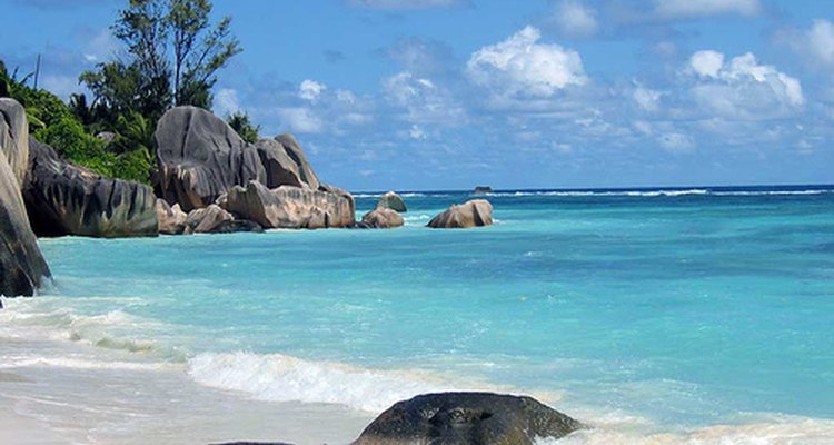 Playas de Seychelles.
