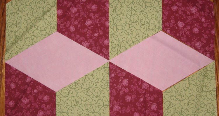 The tumbling block pattern