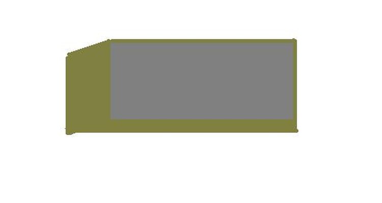 Diseño de un banco de hormigón hecho con MS Paint.