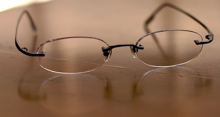 Adjust to wearing glasses with prisms