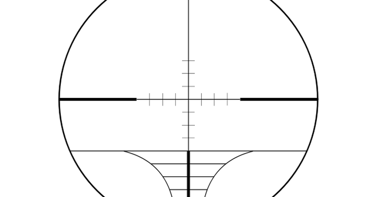 Example of a rangefinder reticle