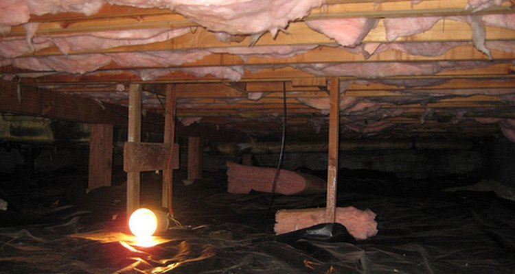 A dark, cramped crawl space can be converted to a basement to expand your living space.
