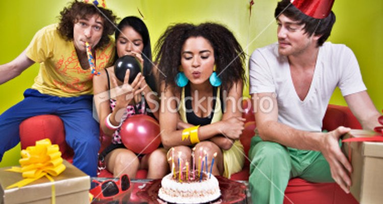 A 40th birthday celebration can be silly and fun.