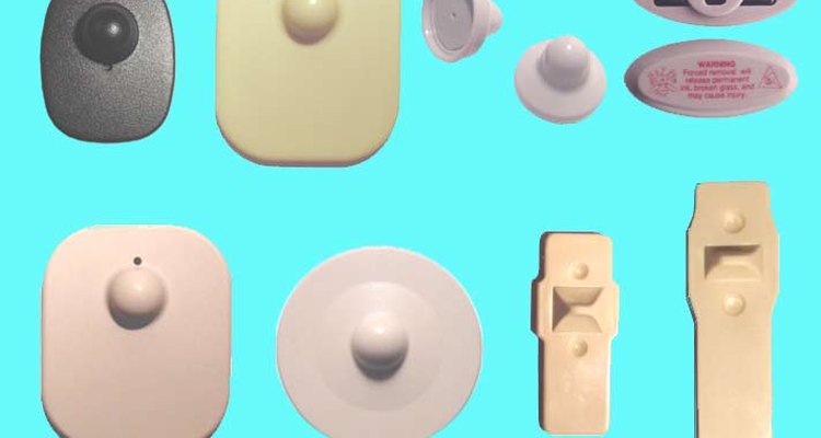Magnetic security tags
