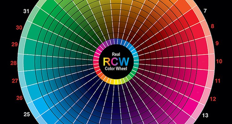 The colour wheel is an important reference for artists.
