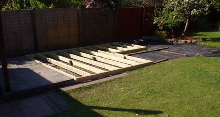 Cualquier persona con conocimientos básicos de carpintería puede construir una terraza.