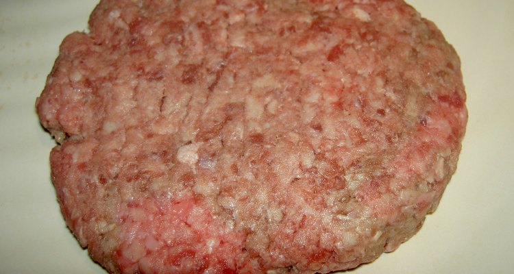 Raw meat is a common source of bacteria.