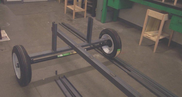 Firewood processor chassis