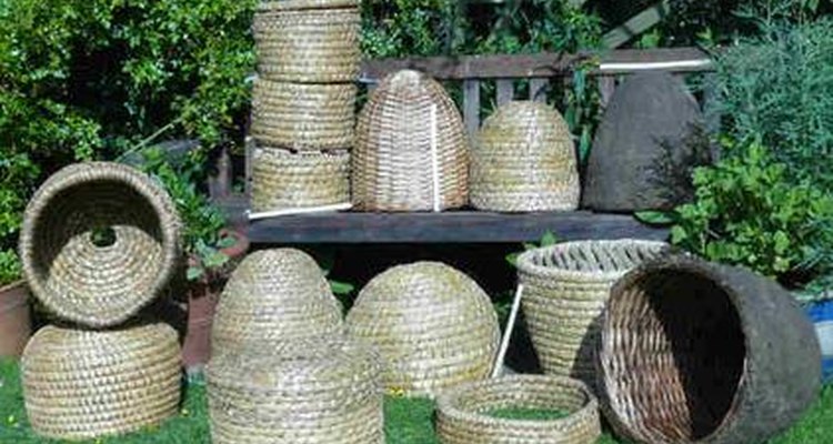 Collection of completed skeps.
