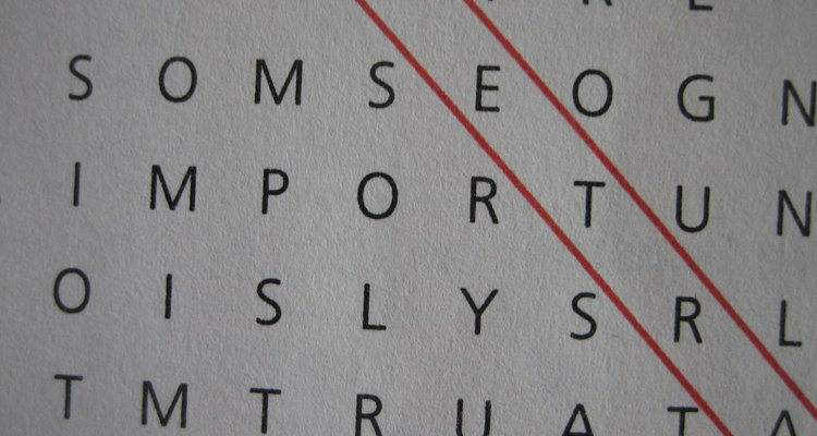 Word search puzzle