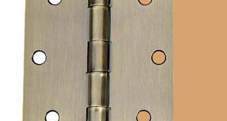Use the hinge as a template to make a shim
