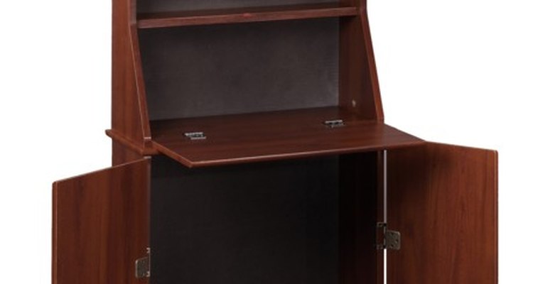 A portable dartboard cabinet