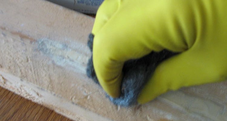 Using steel wool